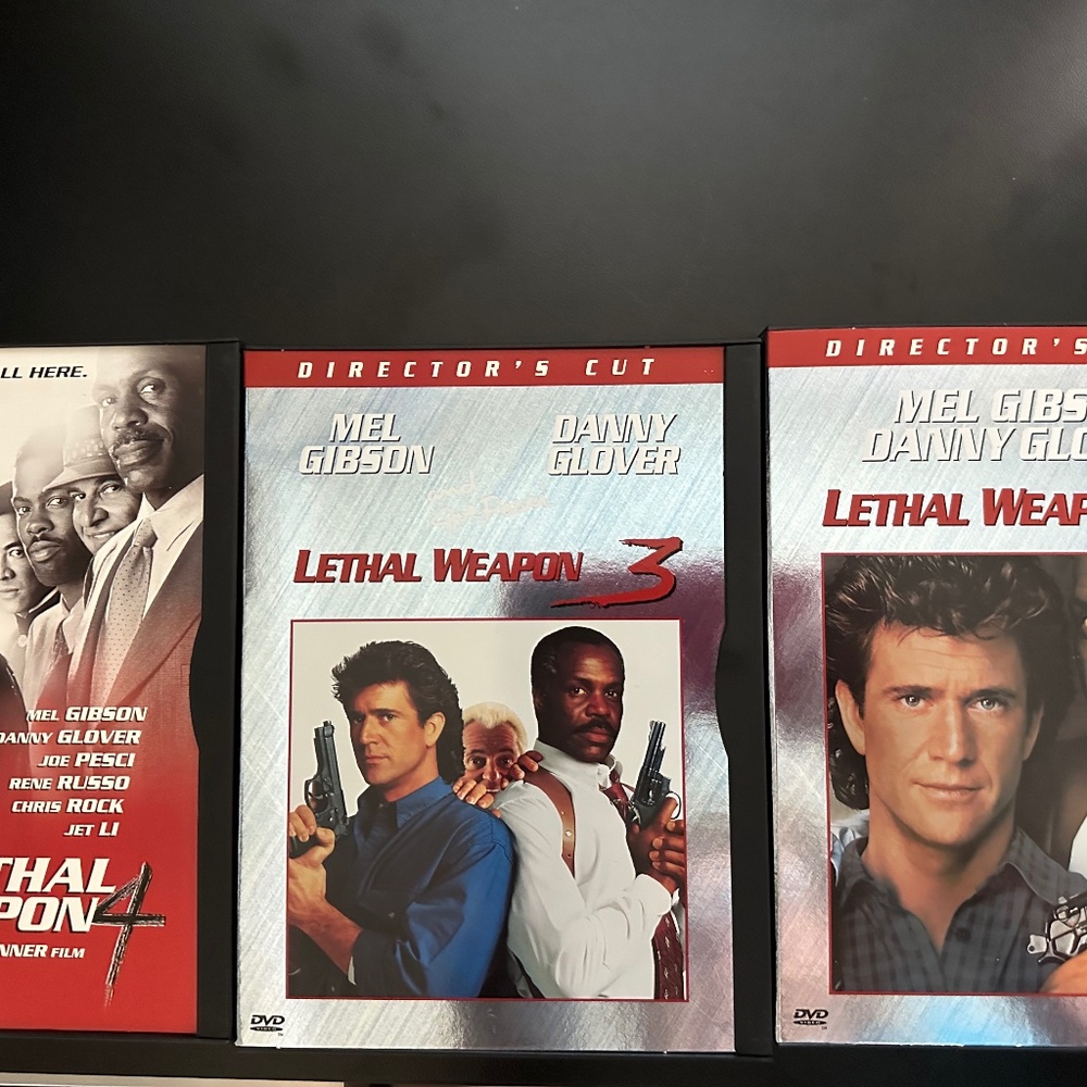 Lethal Weapon DVDs